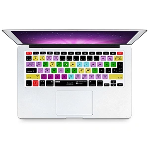Waterproof Shortcuts Skin silicone keyboard skin Hotkeys keyboard protector for macbook pro 2016