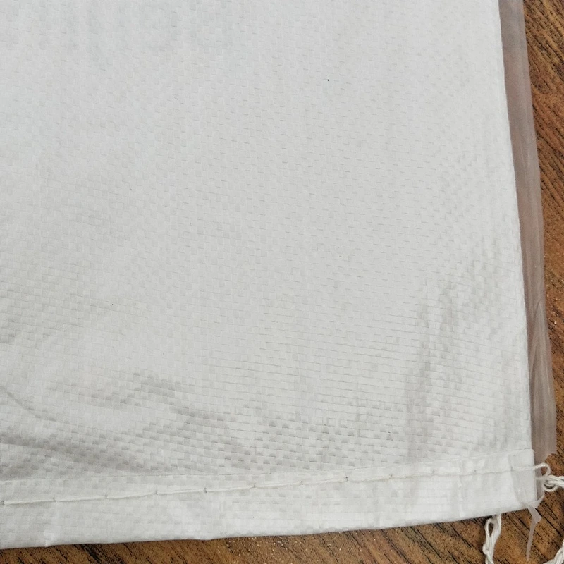 White polypropylene pp woven striped bag chemical use
