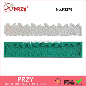 F3276 Silicone mold Floral Lace Board - Sugarcraft Cake Decorating Fondant / fimo mold