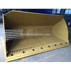 Infront wheel loader 3.6m3 skeleton bucket for 966F 966D 966G 955F for sale