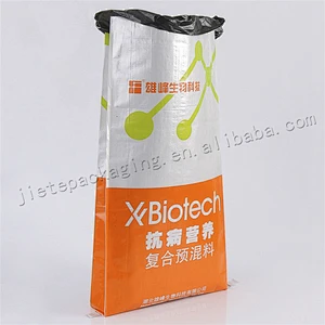 Brand new moistureproof laminated and printing plastic pp woven fertilizer packaging bag