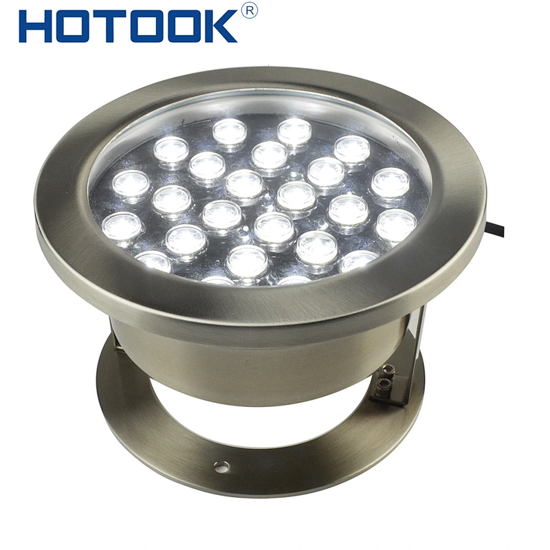 9W 24V AC RGB Color Changing Spot Light Fixture Outdoor Underwater Lamp Waterproof IP68