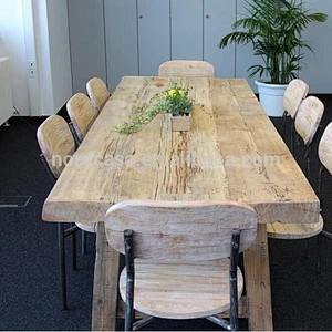 asian antique reclaimed wood slab tables