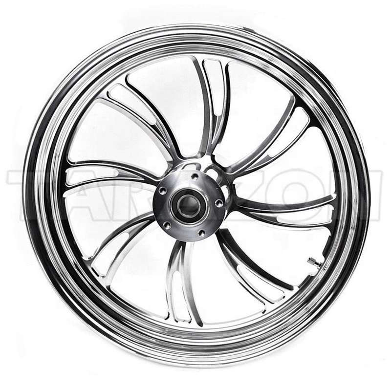 17inch CNC Aluminum Alloy Forged Motorcycle Wheel set For Harley