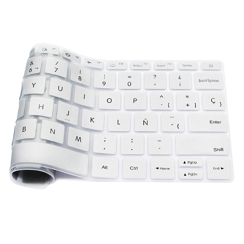 Dust Covers Washable Ultra Slim Spanish Silicone Laptop Keyboard Covers laptop skin For Xiaomi 13.3