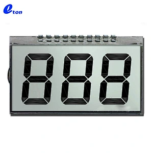Single Color 3 Digit 7-segment Lcd Display