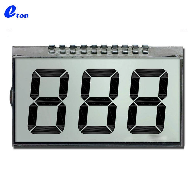Single Color 3 Digit 7-segment Lcd Display