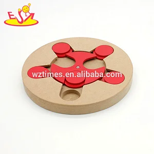 Wholesale high quality dogs cats wooden pet interactive games for gift W06F065