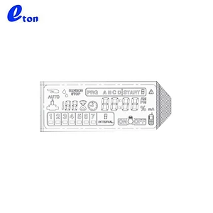 small matrix water meter lcd display