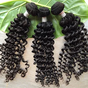 No Shedding No Tangle grade 10a virgin hair extension bundles latest curly hair weaves in kenya