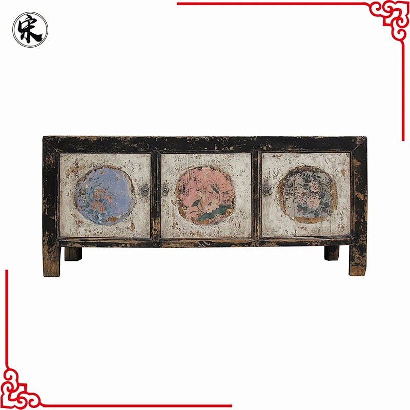 recycle wood dry painting chinese antique furniture