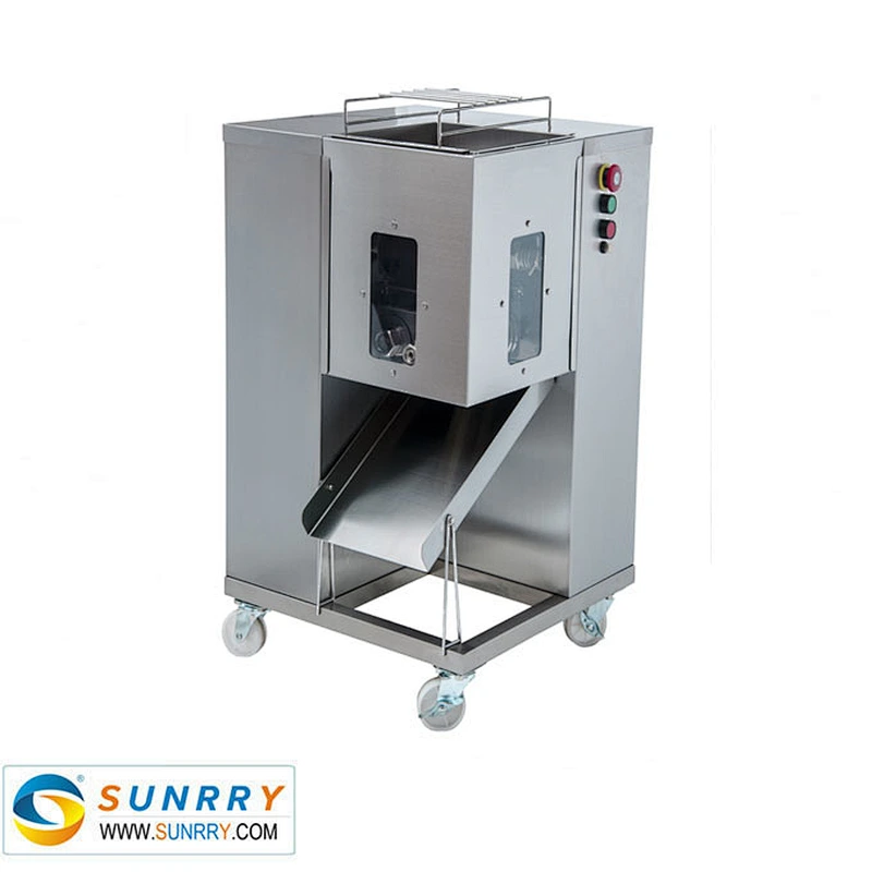 Commercial Electric Automatic 3 MM Thickness Meat Chopper and Meat Cutting Machine with 500 Kg/Hour Production