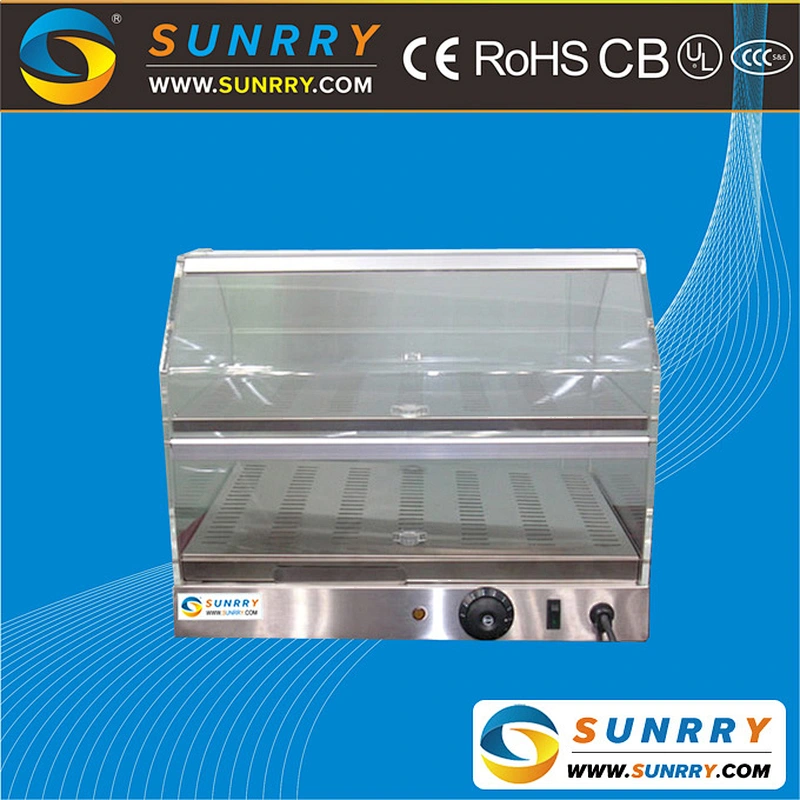 Buffet stainless steel food warmer with 2 layers hot food display stand counter (SUNRRY SY-WD2C)