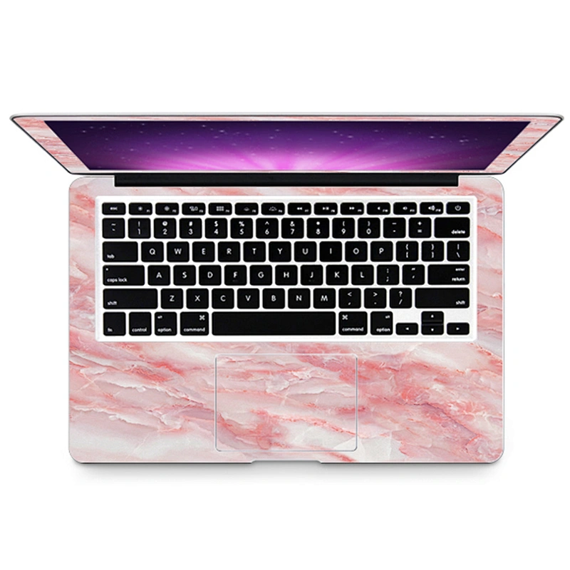 Removable vinyl decal skin sticker guard marble laptop stickers for apple for macbook notebook laptop