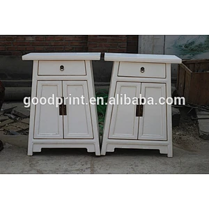 wooden cherry white fashion jewelry storage cabinet Chinese style Bedroom furniture