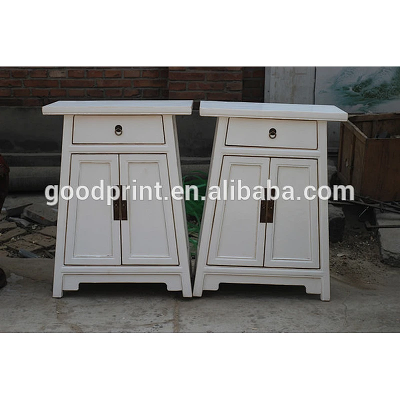 wooden cherry white fashion jewelry storage cabinet Chinese style Bedroom furniture