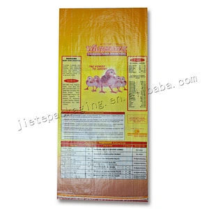 Top sale bopp laminated pp woven chicken feed packing bag 20kg