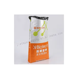 Brand new moistureproof laminated and printing plastic pp woven fertilizer packaging bag