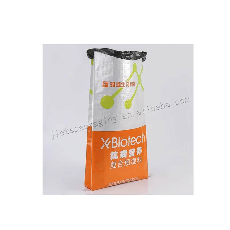 Brand new moistureproof laminated and printing plastic pp woven fertilizer packaging bag