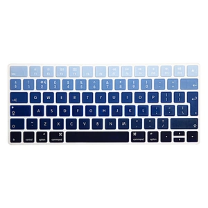 EU Version English Letter Colors Silicone Rainbow Keyboard Stickers Skin keyboard skins Cover For magic keyboard protector