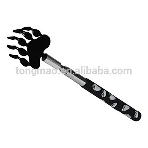 Comfortable black bear claw back scratcher - extendable