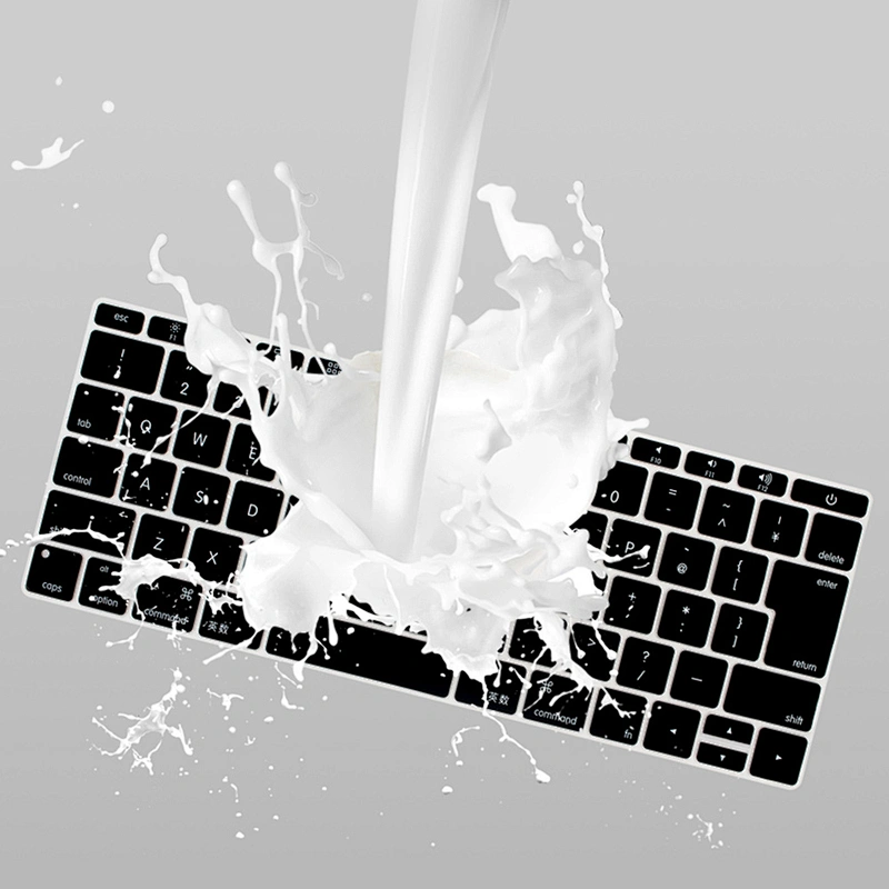 English Custom Silicone Keyboard cover keyboard skins laptop keyboard cover for Mac Pro 13 No Touch Bar Japanese Version