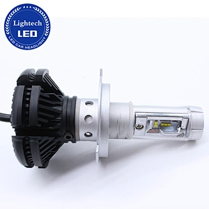 DIY Color Car Accessories x3 6000lm led headlight H11 H8 H7 H4 9005 9006 Auto Led Headlight With Fanless For Motorcycles