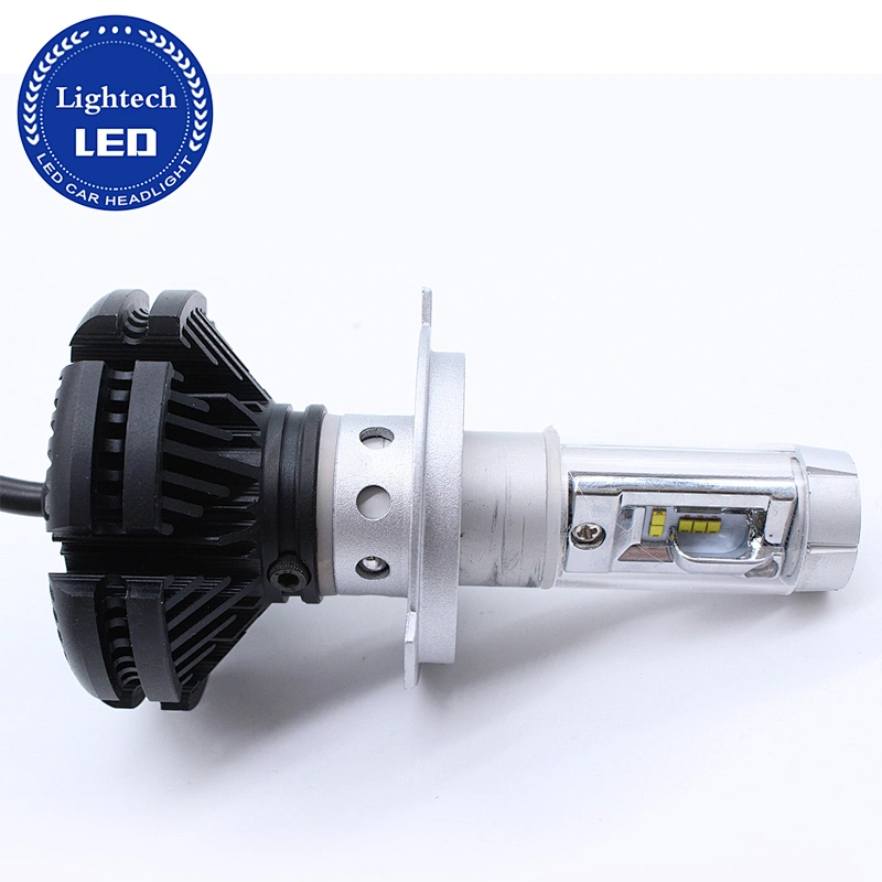 DIY Color Car Accessories x3 6000lm led headlight H11 H8 H7 H4 9005 9006 Auto Led Headlight With Fanless For Motorcycles
