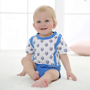 Factory Price 100% Cotton Bodysuit Custom Printed Baby Clothes Made In China