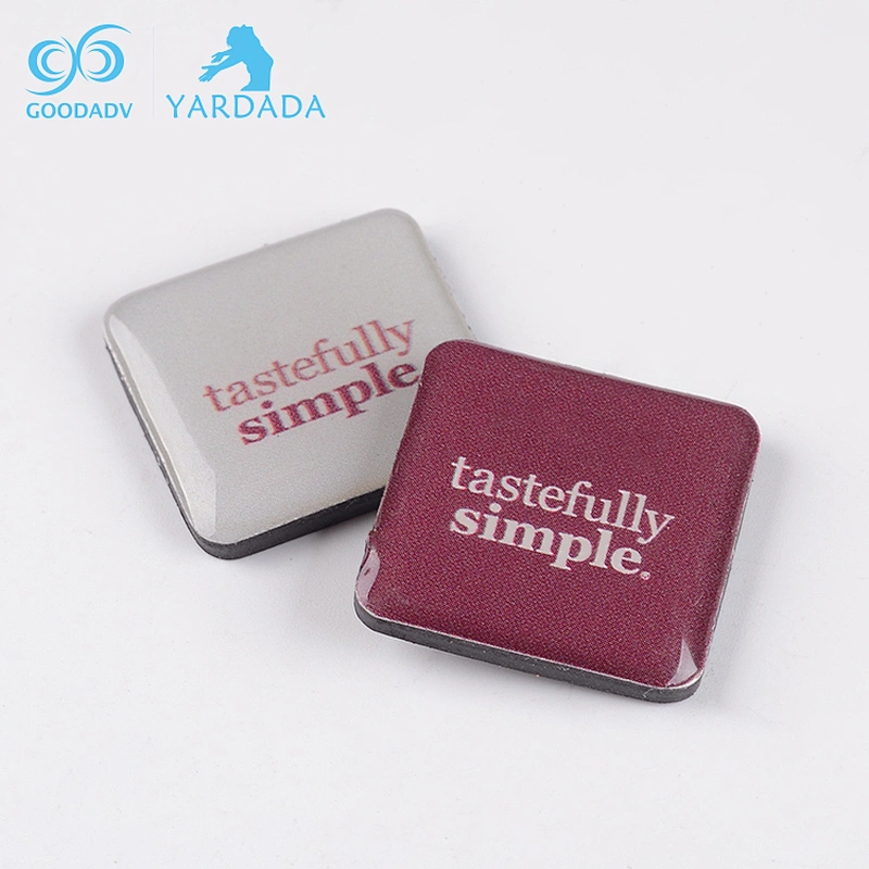 Promotional custom personalized world city rectangle fridge magnets