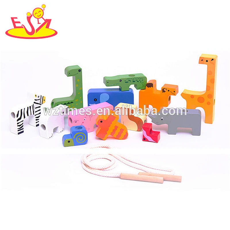 New design preschool blocks children wooden montessori educational toys W12F020