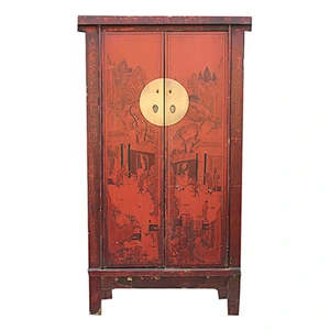 wholesale beijing chinese antique painted rustic relaimed wood furniture
