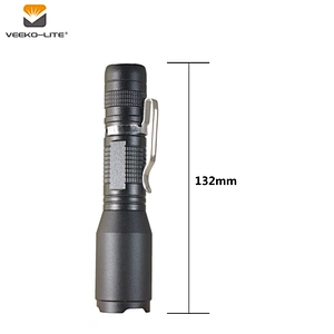 2018 Best Selling 1AA Battery  Zoomable Torch 100 lumens Pen light  Aluminium Flashlight