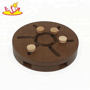 New design feeder hide and seek wooden interactive dog toys for IQ training W06F089