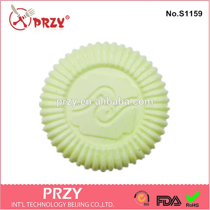 silicone round shaped soap mold / handmade soap mold