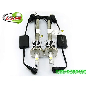 L7 H4 led headlight kit , CREEE xhp70 kit led h4 6000K 4300K P70 H11