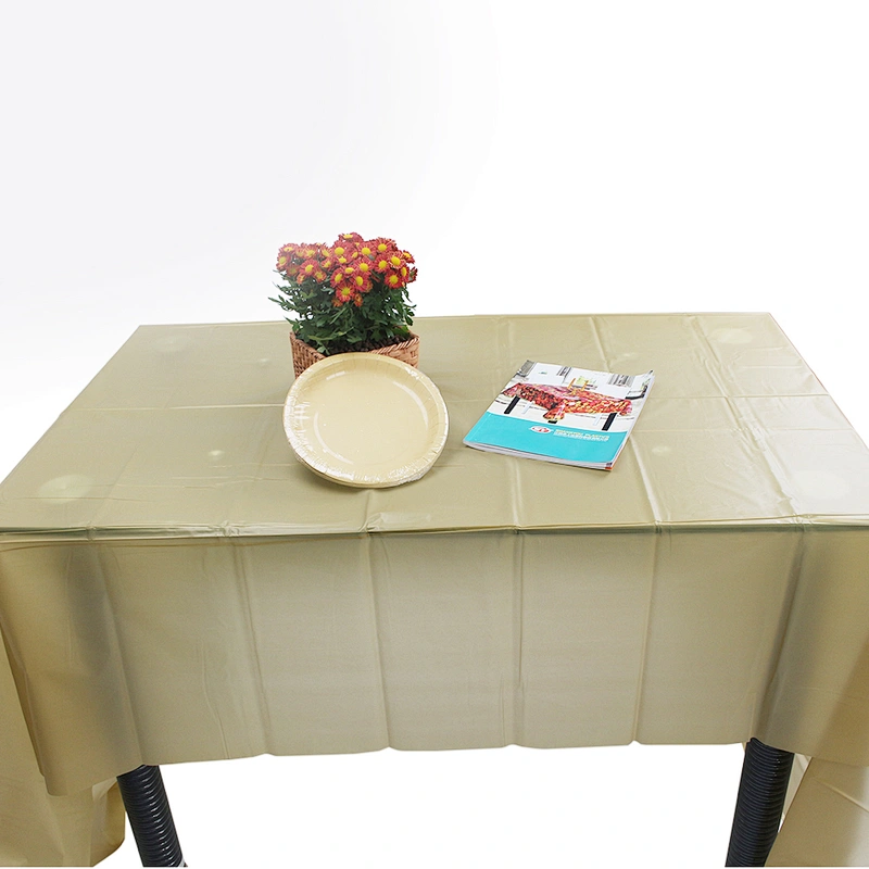Single plain Rectangular Decorative Trendy Tablecloths For Home Decoration