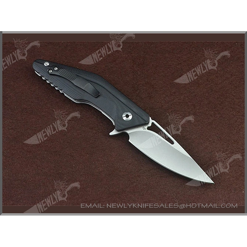 G10 Handle Survival Tactical D2 Knife Folding Pocket Knife