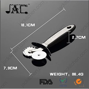 Pizza Cutter Double Edge Pizza Slicer for Kitchen Restaurant