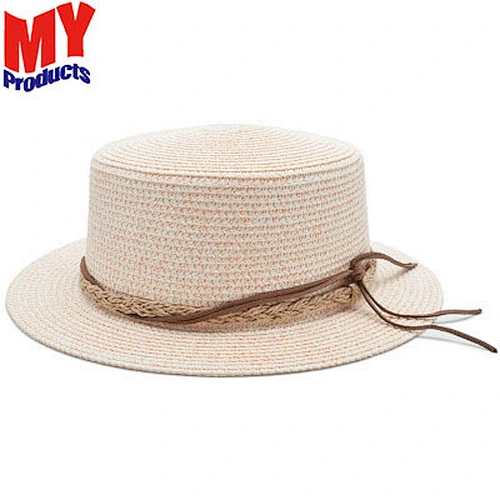 New Style Summer Anti UV Beach woven paper raffia straw hat