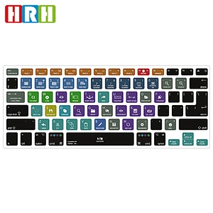 Ableton Live Functional Hotkey Shortcut TPU Keyboard Skin Cover for Macbook Pro Air Retina 13