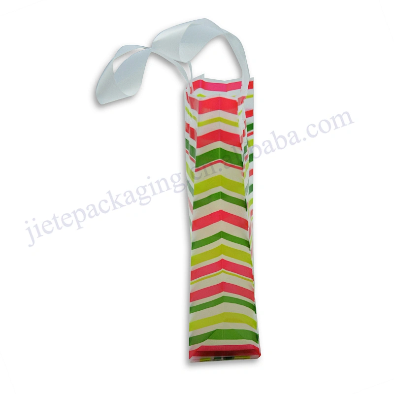 Customized ldep and hdpe plastic shopping and gift carry bag