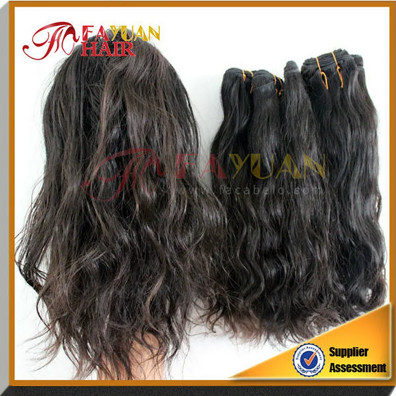 tangle and shed free brazilian Virgin Hair machine made weft