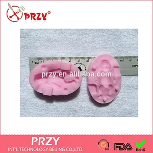 F1873 PRZY VERY TINY 3D Baby Silicone Mold ,Fondant Silicon Mold , Sleeping Baby Mold
