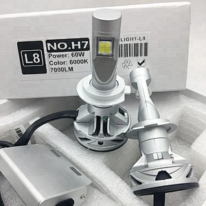 H7 LED headlight bulb KIT 7000lm 6000K Cool White XHP70 led lamp