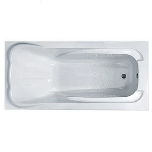 New Arrival European Hotels White Acrylic Solid Surface Bathtub