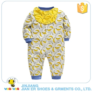 new design wholesale infant wear china Boys baby clothes Bodysuit Cotton sleepwear set