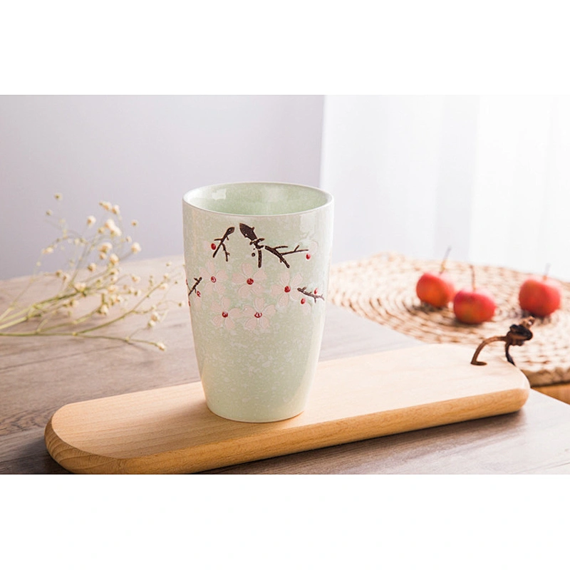 Ceramic Tea Cup Set Creative Japanese and Korean Style Cold Water Kettle Set Coffee Milk Cup