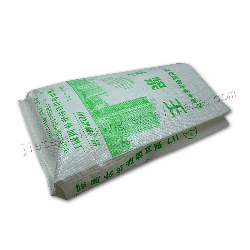 Cheap Price Plastic plain white pp woven cement packing Bag for mortar and sand,tile adhesive