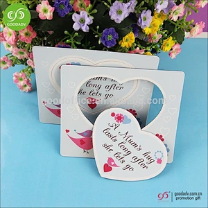 Wholesale good quality cheap magnetic photo frame/ photo frame magnet